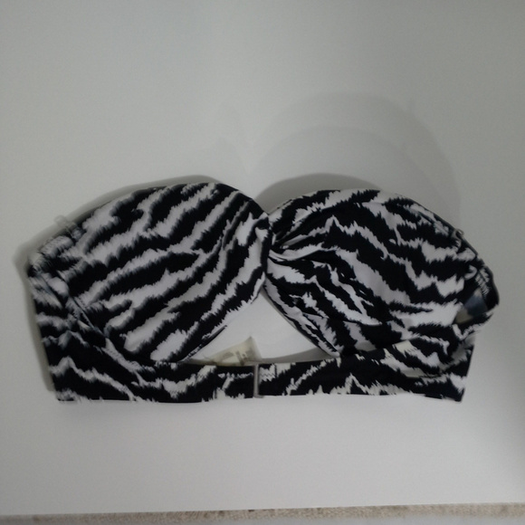 Victoria's Secret bikini swimsuit S L Zebra Black - Picture 4 of 8